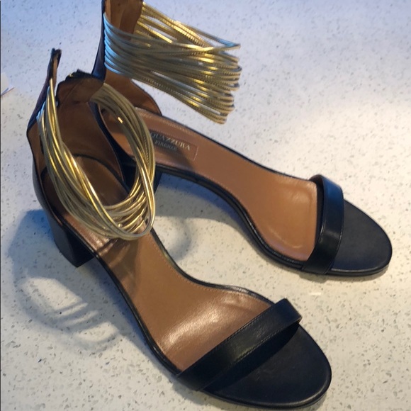 Shoes - Authentic Aquazurra Gladiator Heel